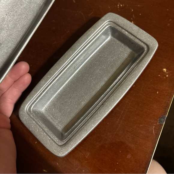 Carson Pewter Pineapple design Butter Dish with Lid - Picture 3 of 9